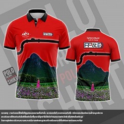 เสื้อพิมพ์ลาย เสื้อโปโลพิมพ์ลาย Polocolors 176