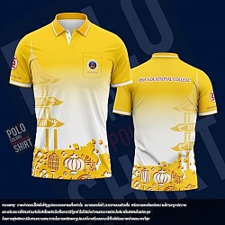 เสื้อพิมพ์ลาย เสื้อโปโลพิมพ์ลาย Polocolors 187