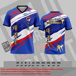 เสื้อพิมพ์ลาย เสื้อกีฬา Polocolors 36